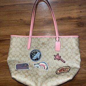 AUTHENTIC Coach Pink Cinderella Bag